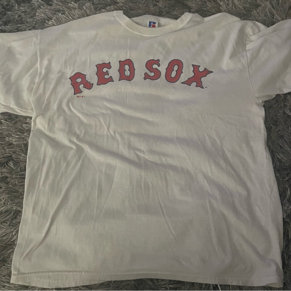 Boston Red Sox Russell Athletic Tee Shirt white in Large - Picture 2 of 4